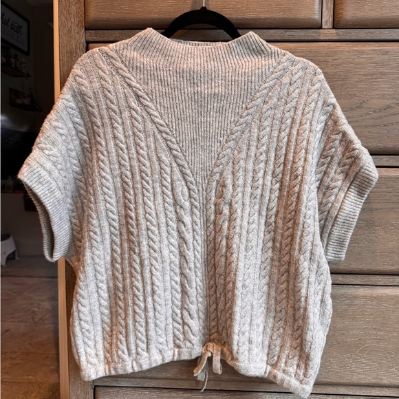 Express Beige Cable Knit Sweater - Picture 1 of 3
